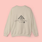 Pretty Little Baby Crewneck Sweatshirt – ‘My Doggy’ Paw Print Design