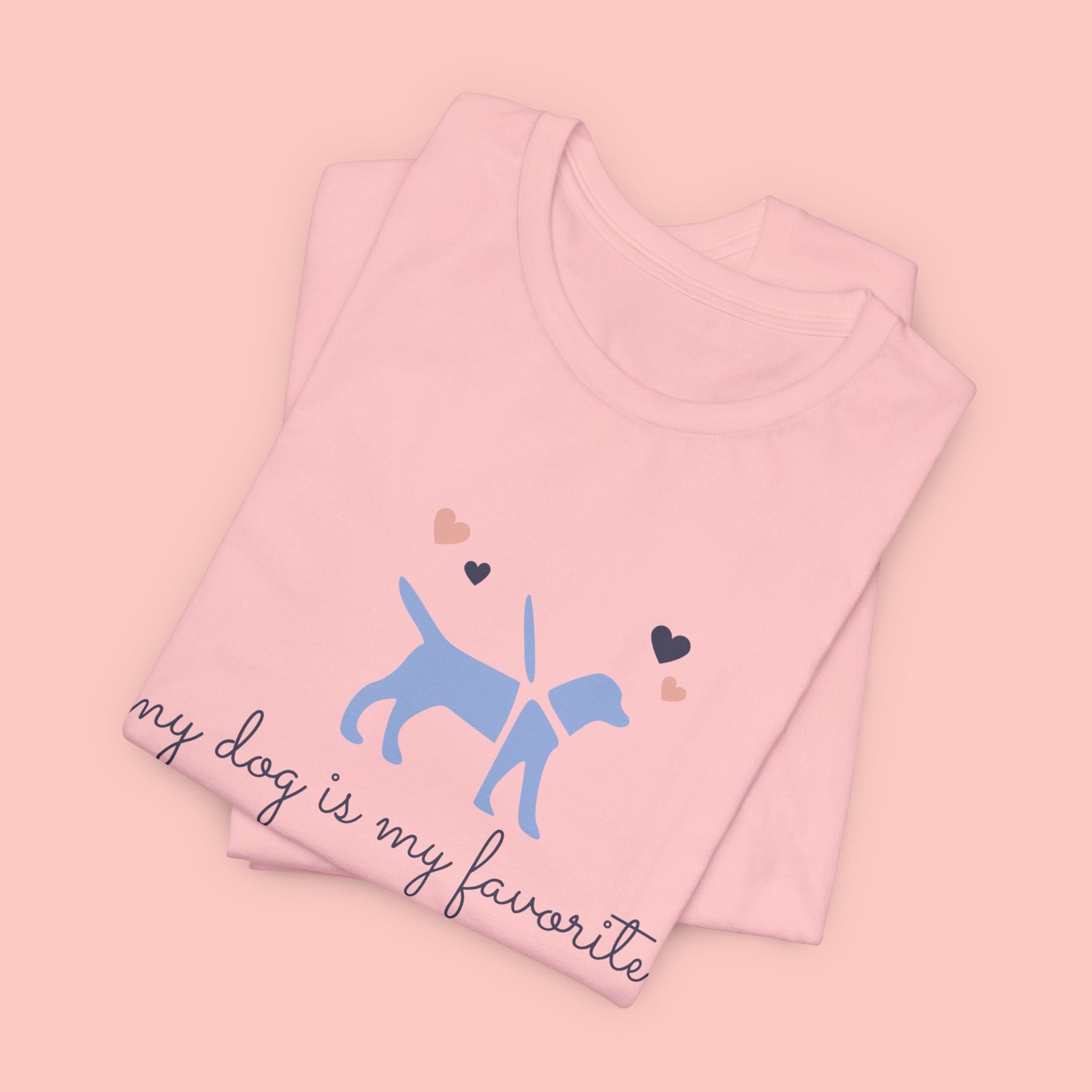 Dog Lover T‑Shirt — "My Dog Is My Favorite Child" Cute Puppy Graphic Tee