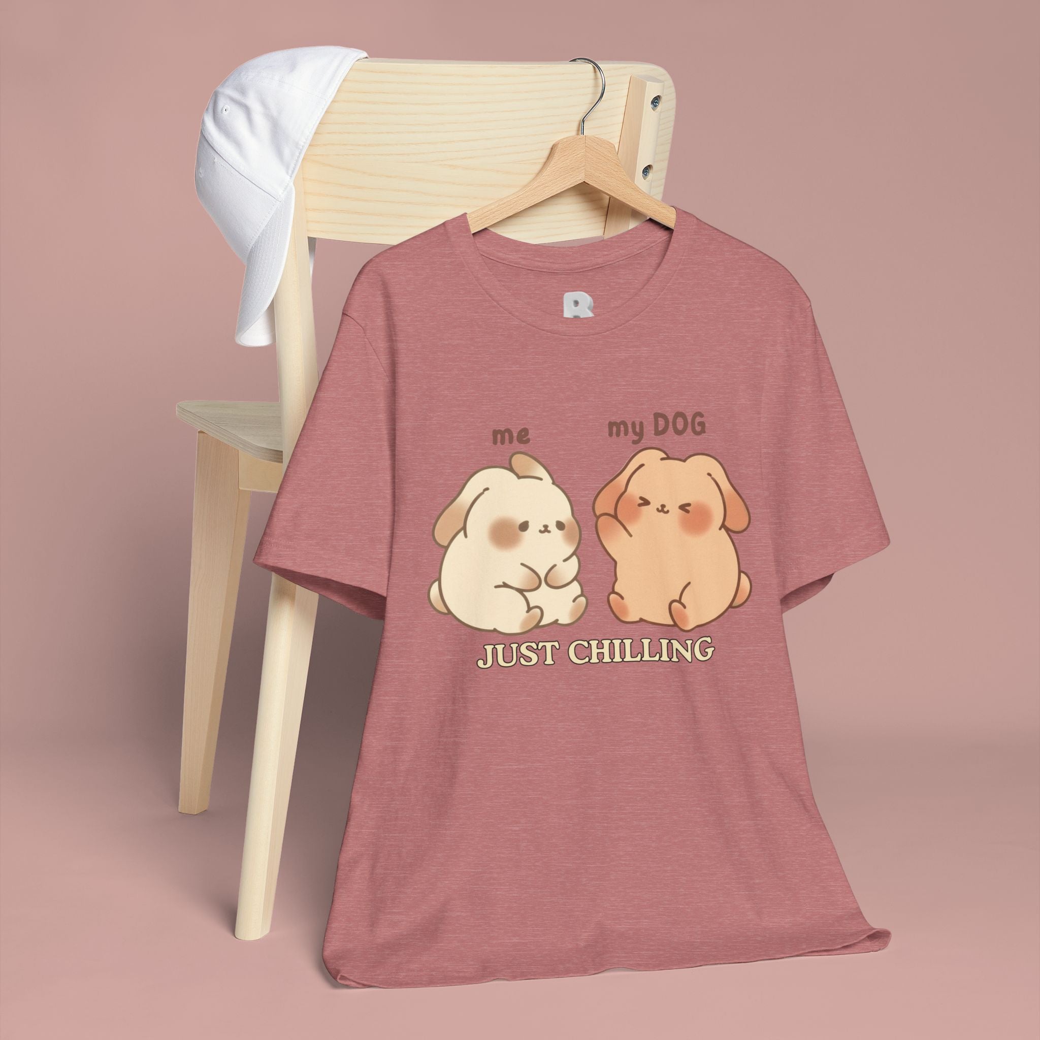 Just Chilling Dog T-Shirt — Cute Me & My Dog Matching Tee