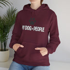 My Dog People Hoodie — Paw Print Graphic Dog Lover Sweatshirt