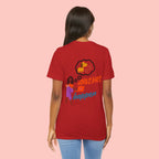 T‑Shirt — "Always Happen" Graphic Tee with Woman & Thought Bubble