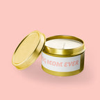 Tin Candle — "Best Dog Mom Ever" Scented Tin Candle | Gift for Dog Lovers