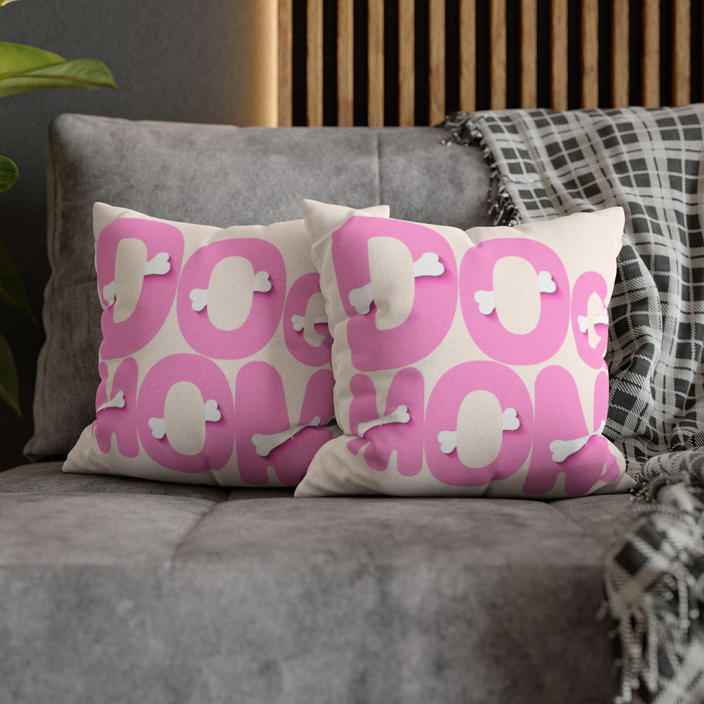 Spun Polyester Square Pillowcase