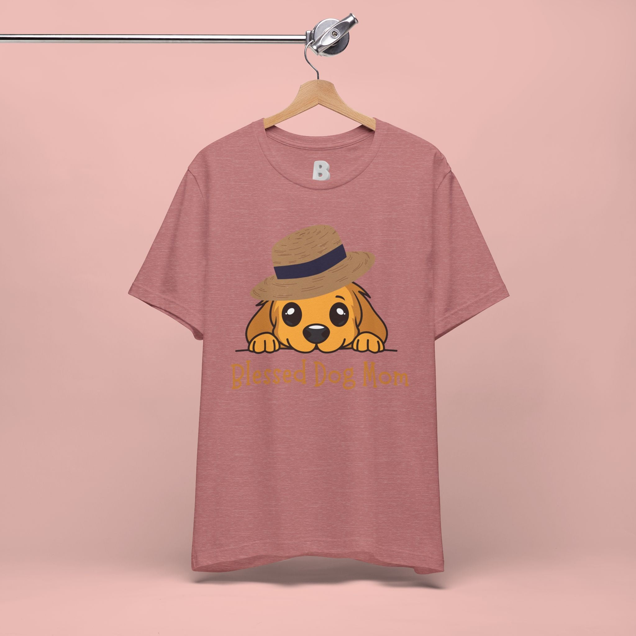 Blessed Dog Mom T-Shirt — Cute Puppy Graphic Tee for Dog Lovers
