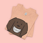 Dog Mother Wine Lover T-Shirt — Cute Cartoon Dog Graphic Tee