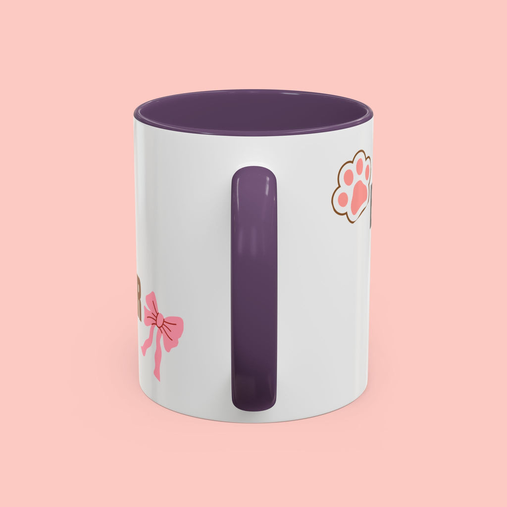 Dog Mom Coffee Mug — Best Dog Mom Ever Accent Ceramic Mug (11oz & 15oz)