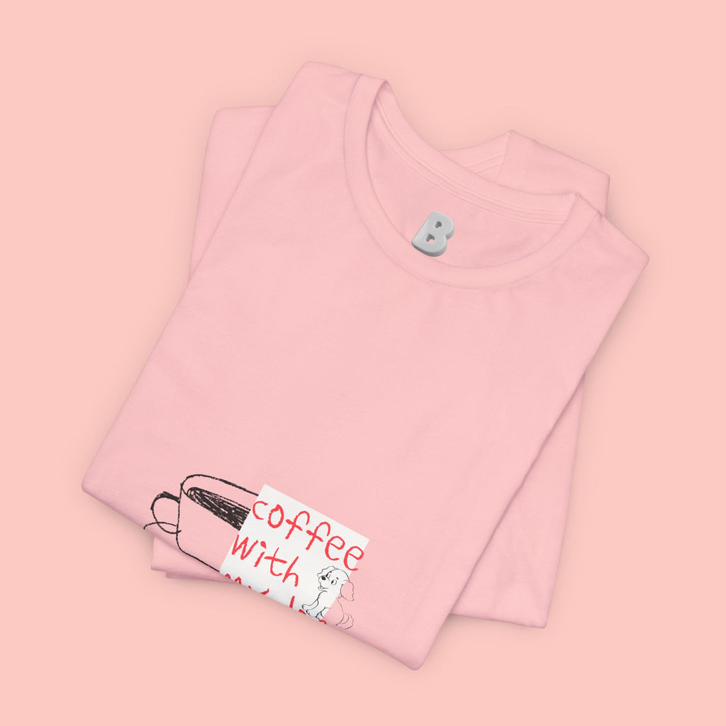 Coffee With My Dog Tee — Cute Dog Lover Coffee T‑Shirt