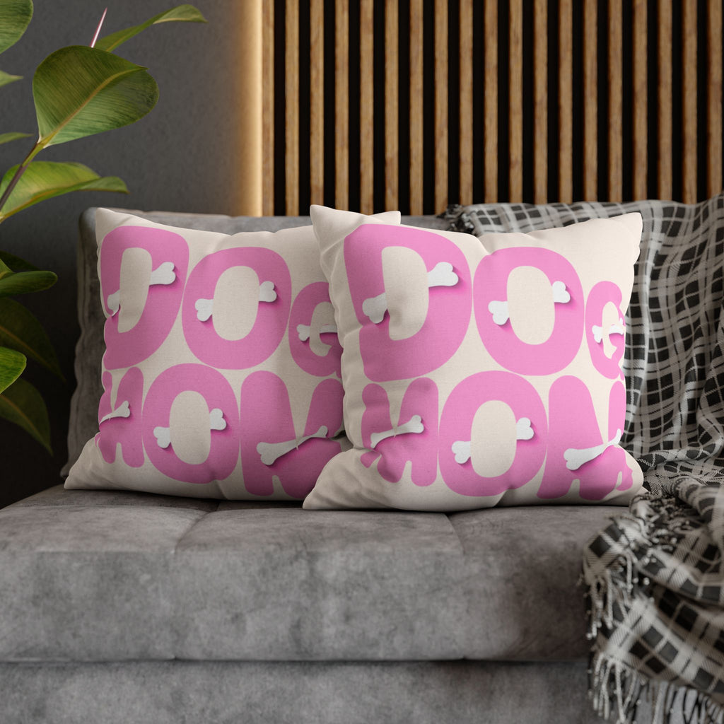 Spun Polyester Square Pillowcase