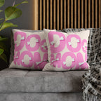 Spun Polyester Square Pillowcase
