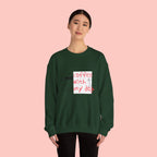 Coffee With My Dog Crewneck Sweatshirt