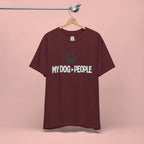 My Dog People T-Shirt — Dog Paw Graphic Tee for Dog Lovers