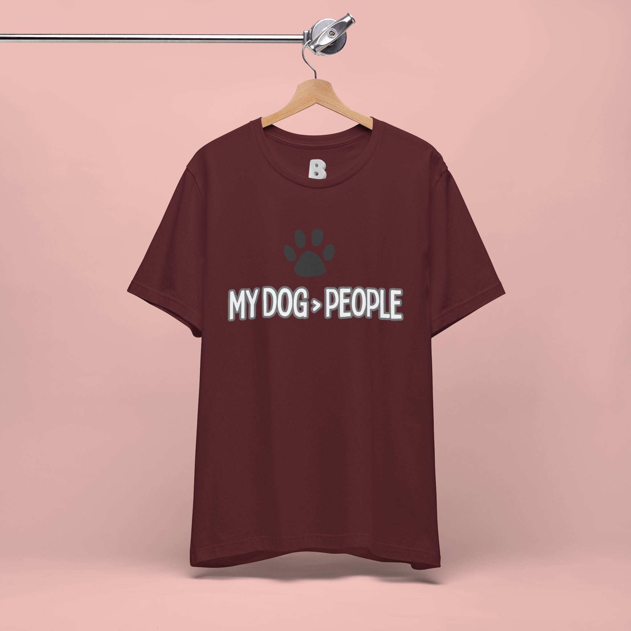 My Dog People T-Shirt — Dog Paw Graphic Tee for Dog Lovers