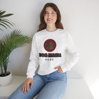 Dog Mama Crewneck Sweatshirt – Cute Brown Pup Graphic ‘Dog Mama’ Design