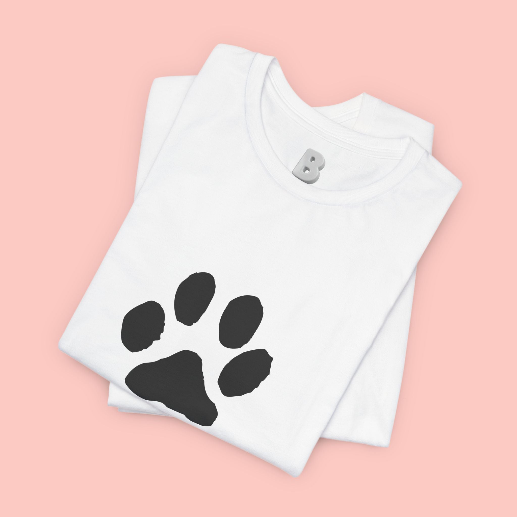 Paw Is My Favourite T‑Shirt — Dog Lover Paw Print Tee