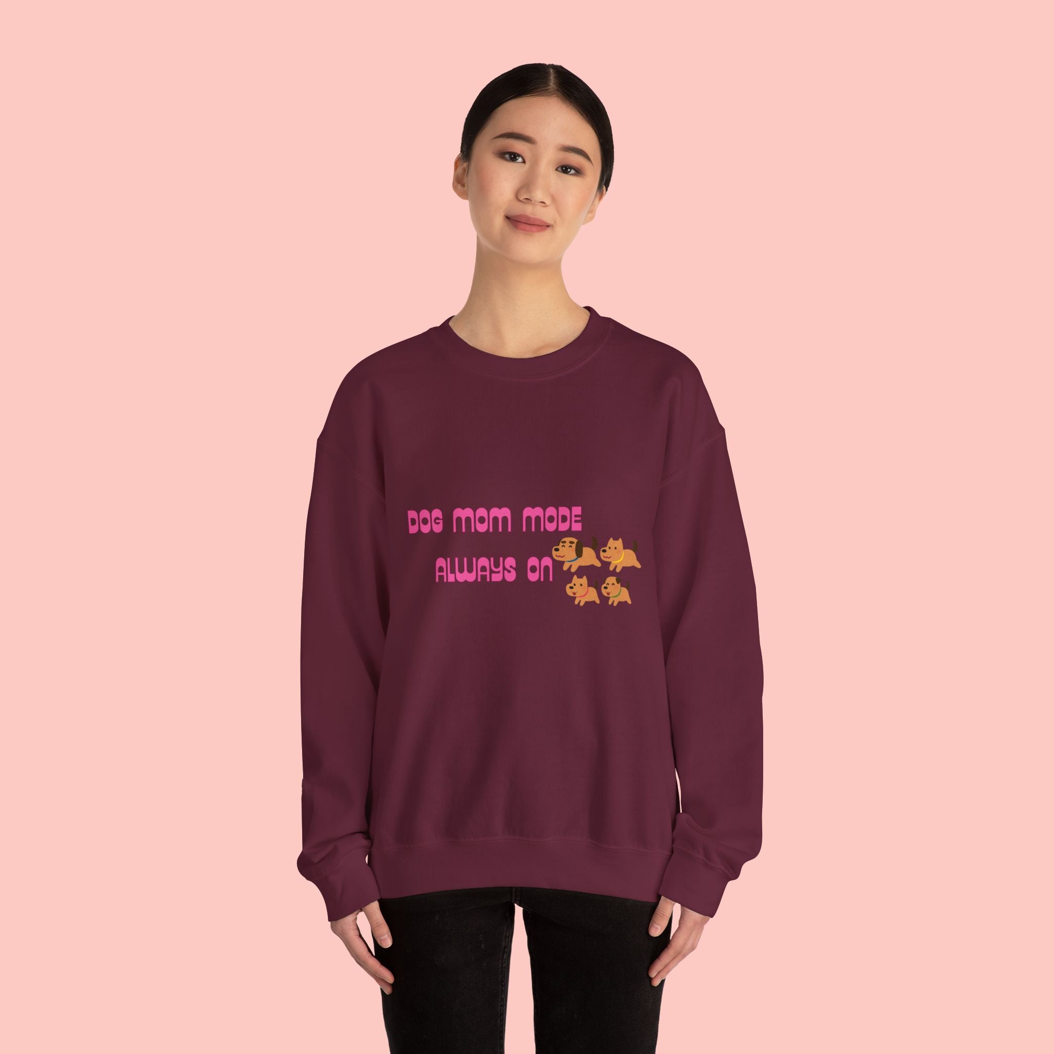 Dog Mom Made — Crewneck Sweatshirt