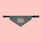 Mom's Shadow Pet Bandana Collar — Cute Paw Print Dog Collar Bandana