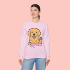 Golden Retriever "Love Your Dog Everyday" Sweatshirt - Cute Pet Lover Crewneck