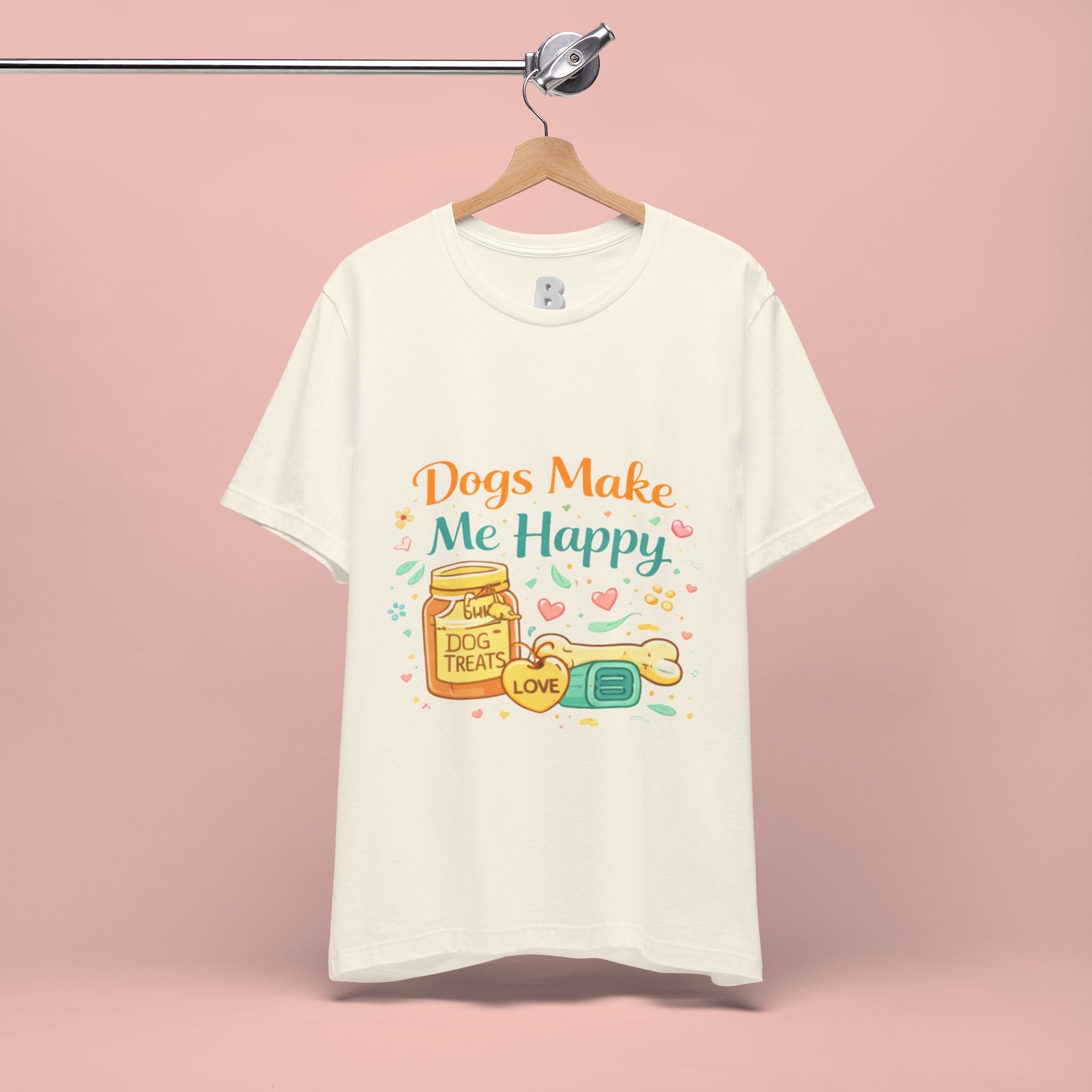 Dogs Make Me Happy T-Shirt