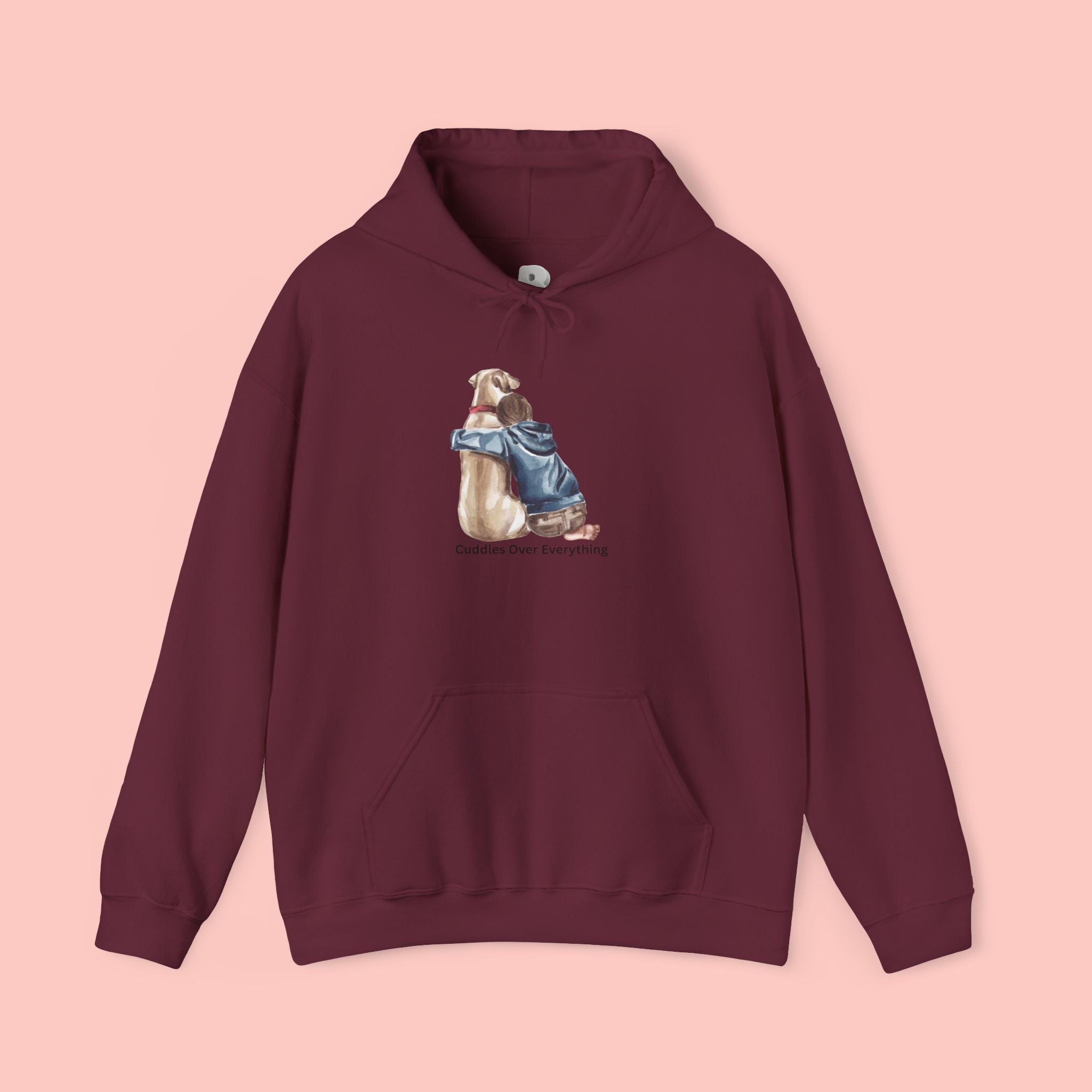 Dog Mom Hoodie — Cozy ‘Couldn’t Chew Your Feelings’ Graphic Sweatshirt