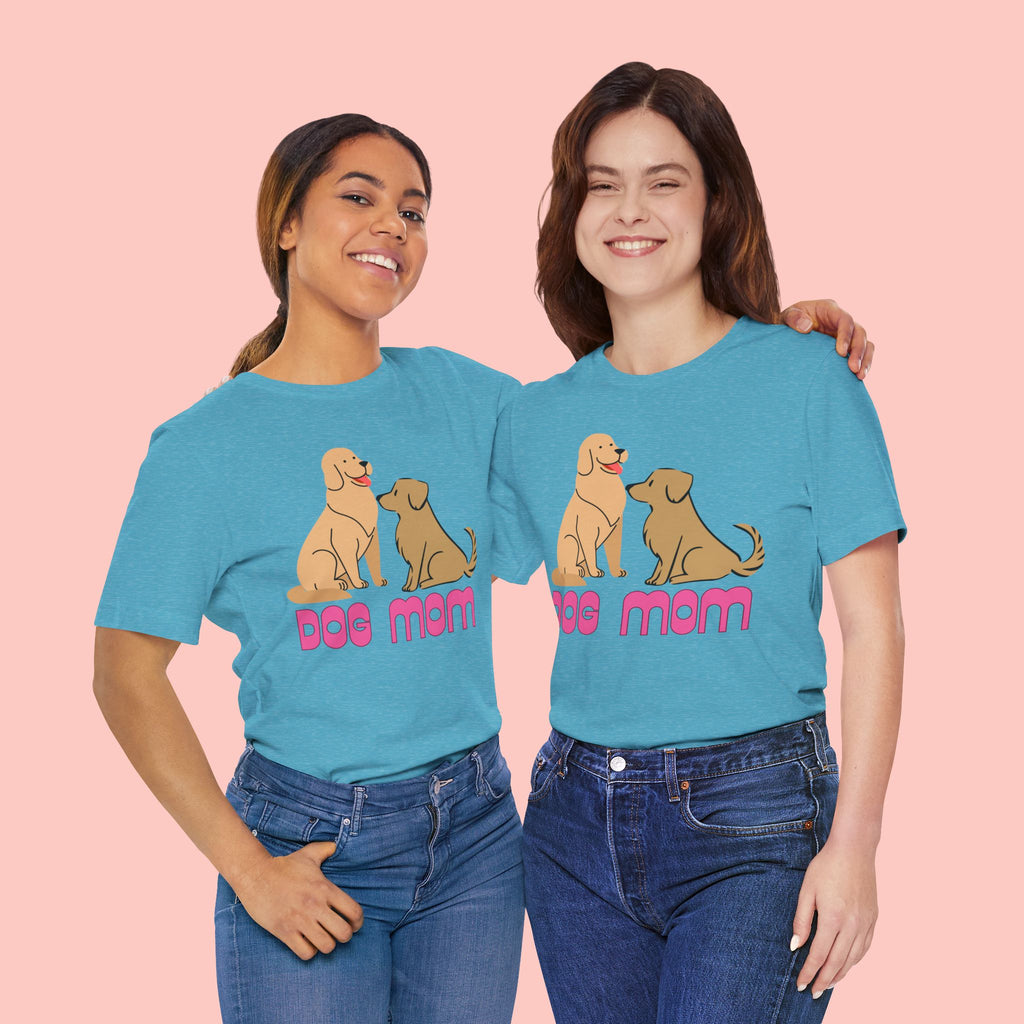 Dog Mom T‑Shirt — Cute Retro Dogs Graphic Tee for Dog Lovers