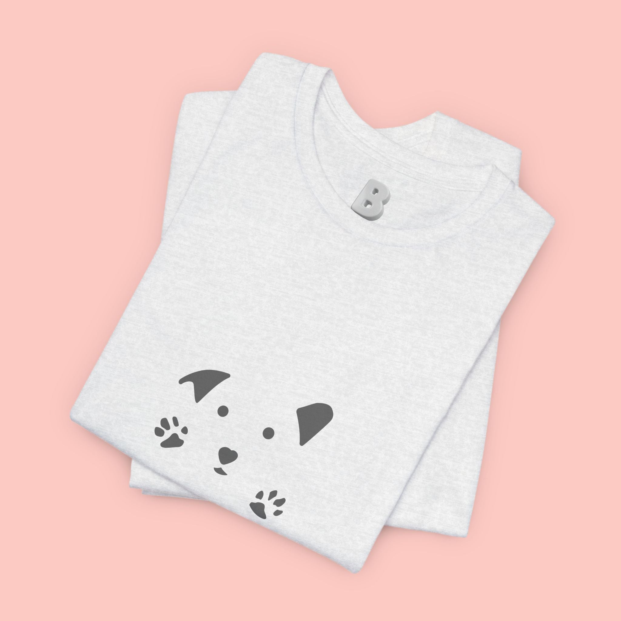 Proud Dog Mom T-Shirt — Cute Paw Print Dog Mom Tee