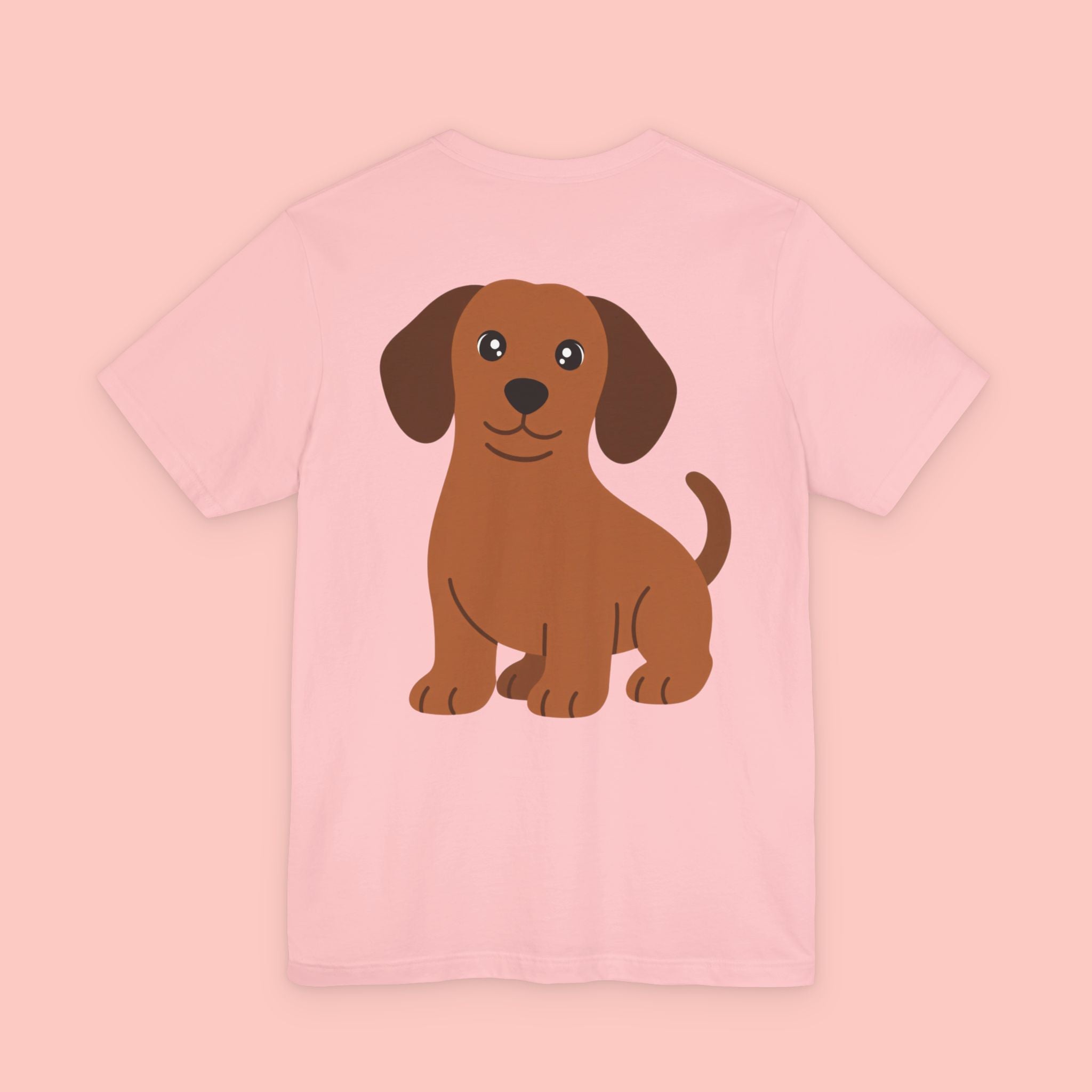 Dachshund Graphic Tee - Cute Brown Sausage Dog T-Shirt