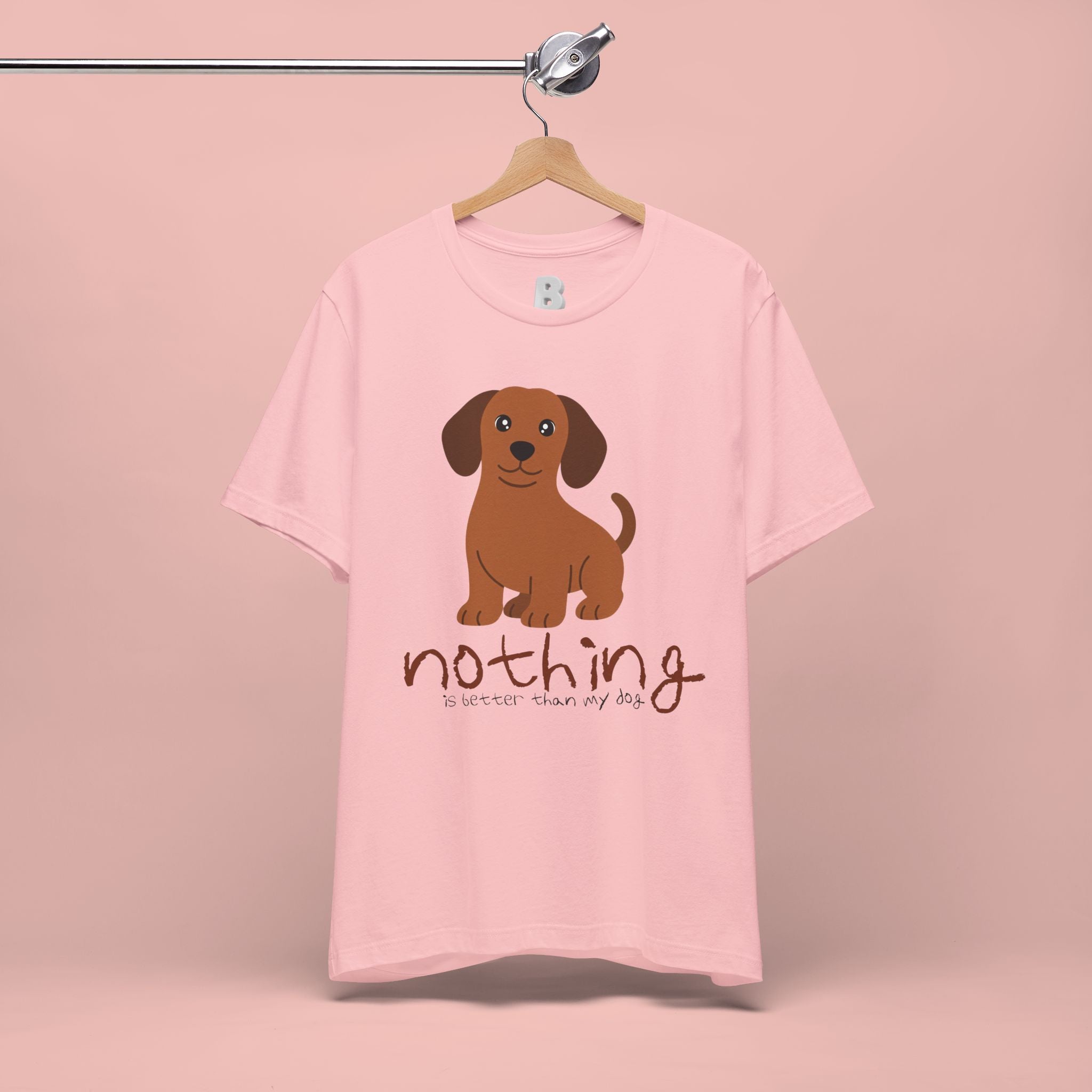 Dachshund Puppy Tee — "Nothing Better Than My Dog" Cute Dog Lover T-Shirt