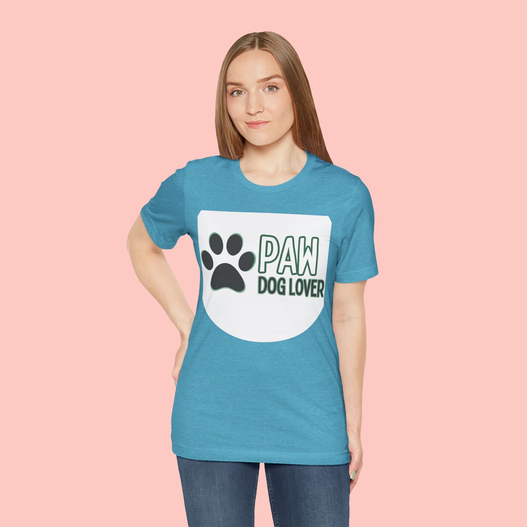 Paw Dog Lover T-Shirt — Cute Paw Print Tee for Dog Owners