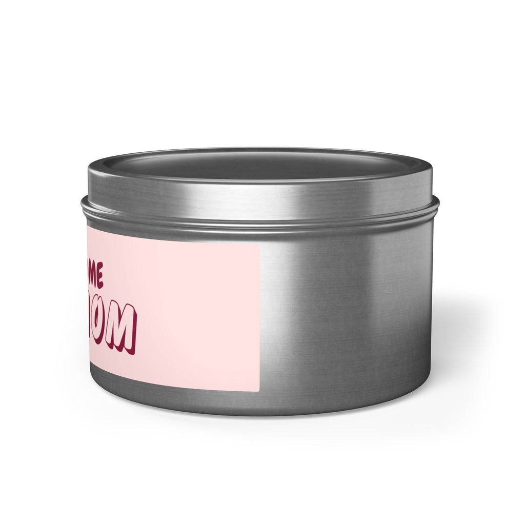 Tin Candle — “Stay At Home Dog Mom” Scented Tin Candle (Dog Mom Gift)
