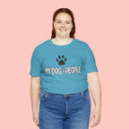My Dog People T-Shirt — Dog Paw Graphic Tee for Dog Lovers