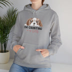 Dog Mom Hoodie – Cute Cavalier King Charles ‘I’m Counting My Dog’ Sweatshirt