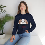Dog Mom Sweatshirt - "I'm Counting On My Dog" Cute Cavalier King Charles Crewneck