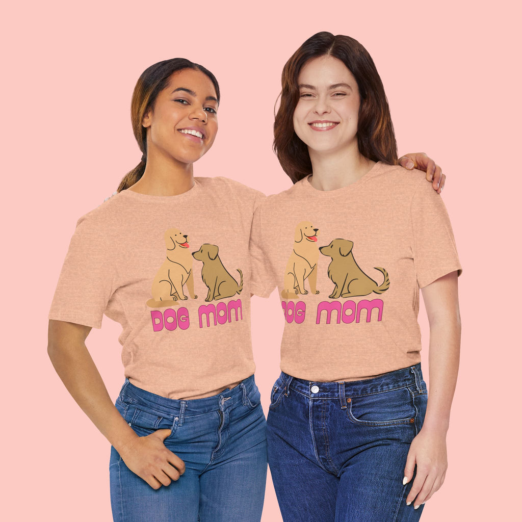 Dog Mom T‑Shirt — Cute Retro Dogs Graphic Tee for Dog Lovers