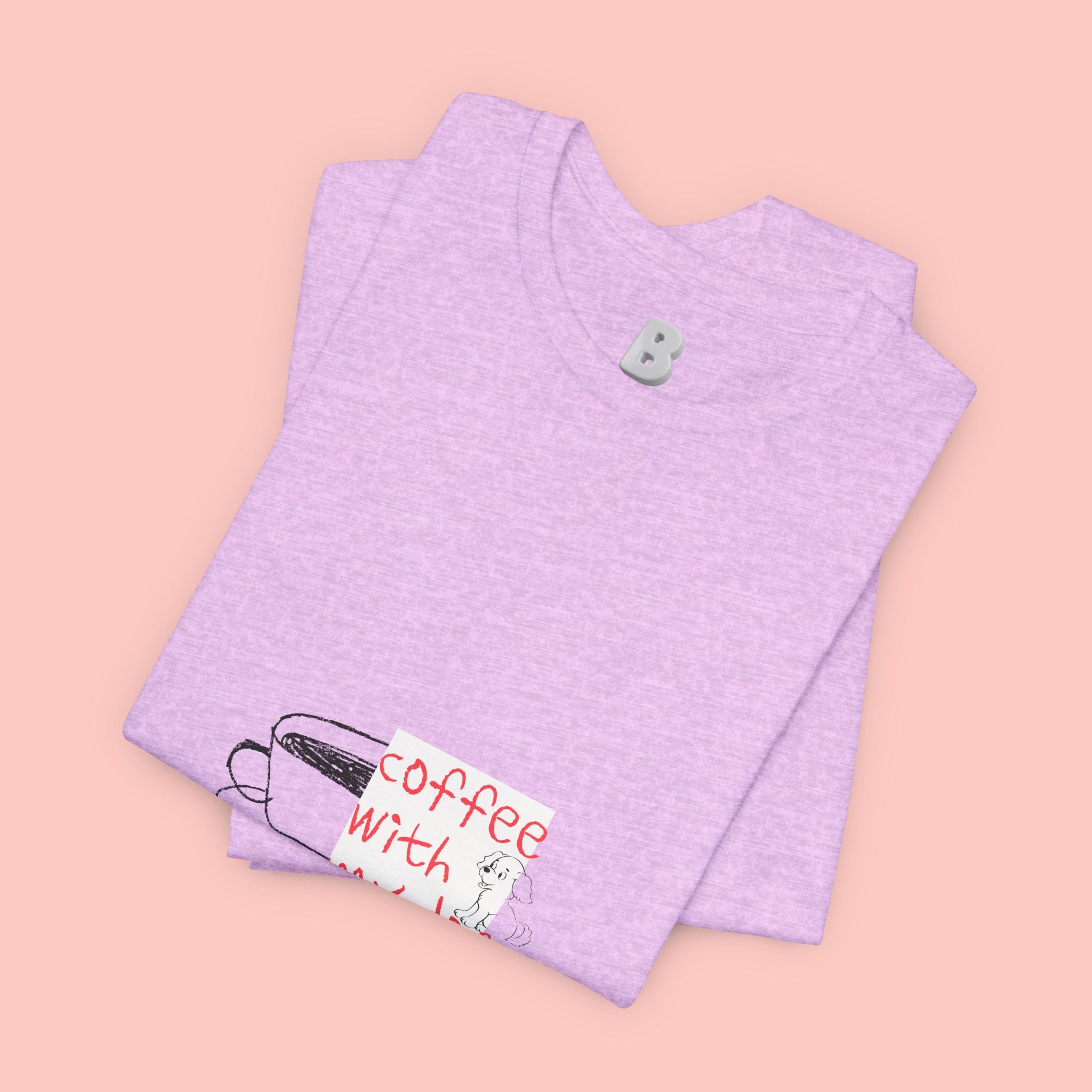 Coffee With My Dog Tee — Cute Dog Lover Coffee T‑Shirt