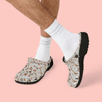 Paw Print EVA Foam Clogs — Cute Dog Bone & Paw Slip-On Shoes
