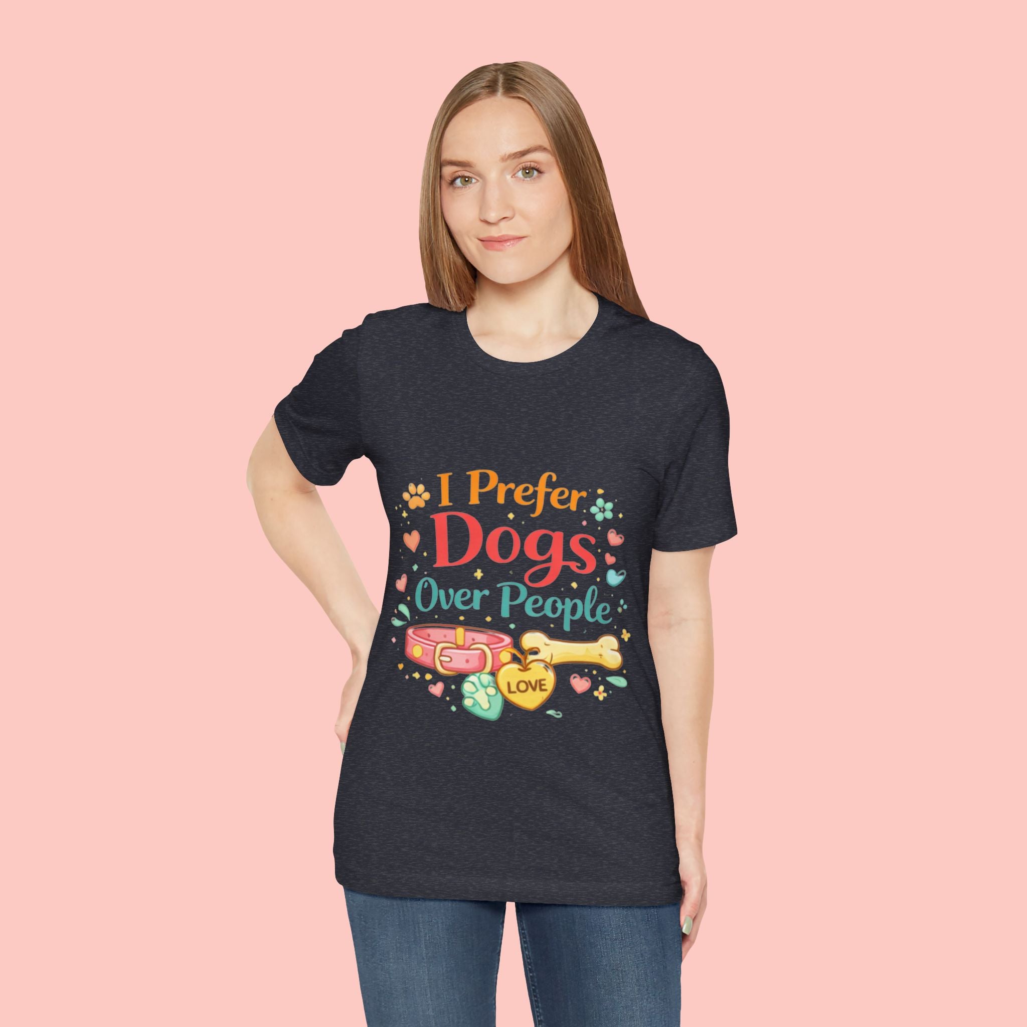 I Prefer Dogs Over People T-Shirt
