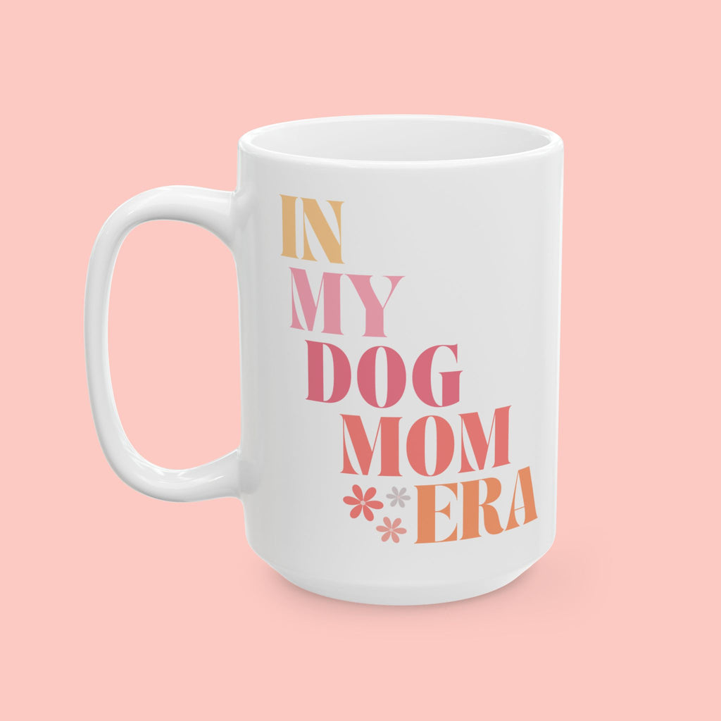 Inspirational Ceramic Mug – "In My Domain" Colorful Typography (11oz & 15oz)