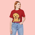 Love Your Dog Tee — Cute Golden Retriever Graphic T-Shirt