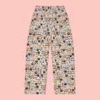 Dog Lover Pajama Pants — Paw Print & Bones All-Over-Print Women’s Sleepwear