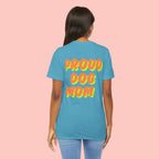 Proud Dog Mom T-Shirt — Bold Retro Text Tee for Dog Lovers