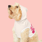 Pet Hoodie — "Mama’s Girl" Pink Heart Puppy Hoodie