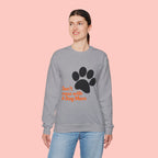 Don't Mess With A Dog Mom Crewneck Sweatshirt