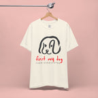 First My Dog Tee — "First My Dog Then Everything" Graphic T-Shirt