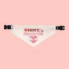 Mom's Protector Pet Bandana Collar — Pink Heart Dog Bandana for Moms