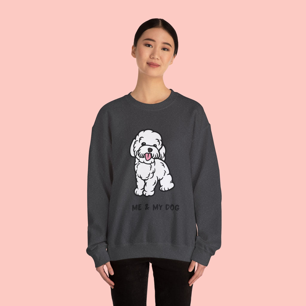 Me & My Dog Cute Doodle Crewneck Sweatshirt
