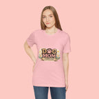 Dog Mom Forever T‑Shirt — Floral Paw Print Tee for Pet Lovers