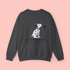 Dog Mom Sweatshirt - "Are You Dog Mom? If Yes, I Love You" Cute Dalmatian Crewneck
