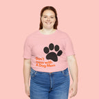 Don’t Mess With A Dog Mom T-Shirt — Paw Print Tee for Dog Lovers