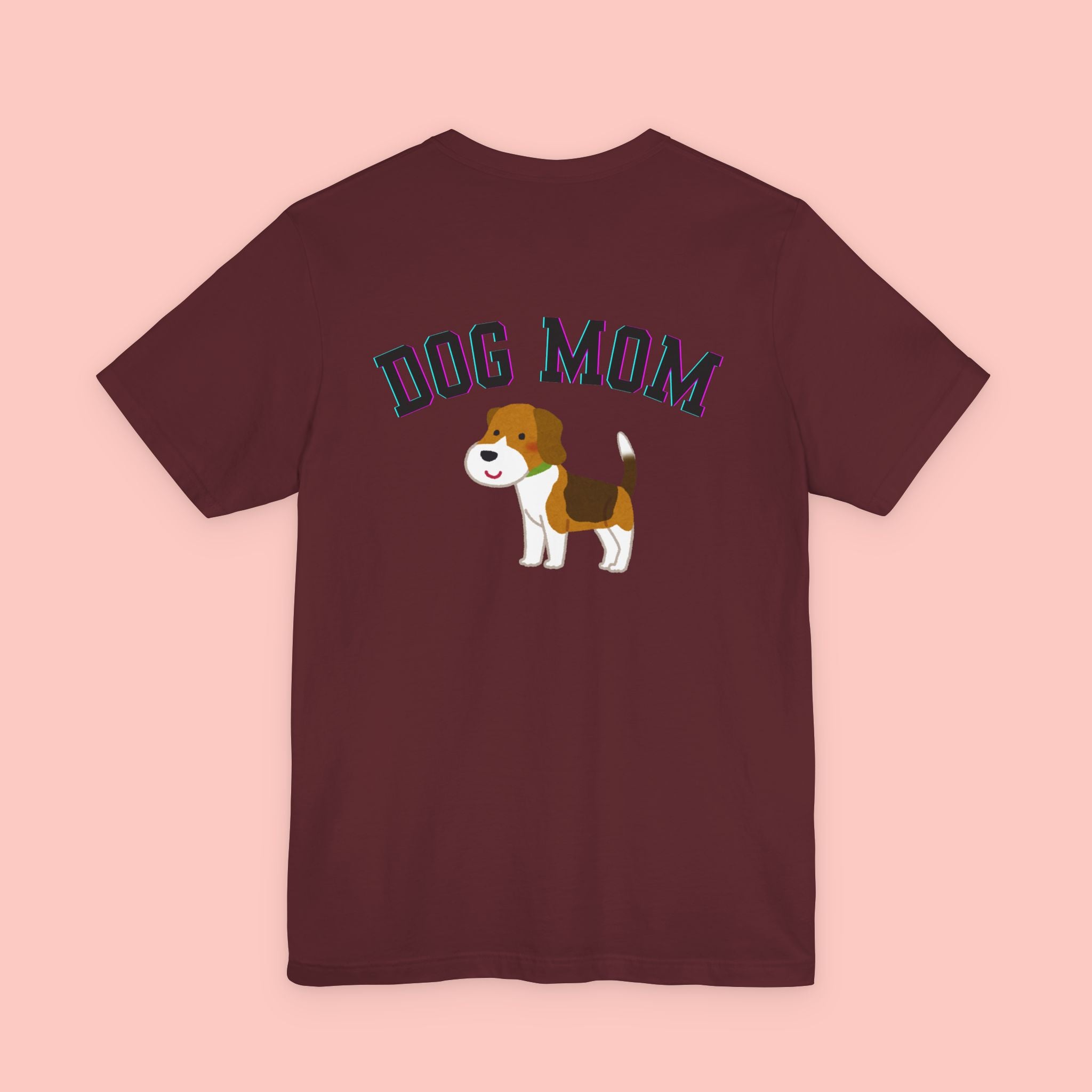 Dog Mom T-Shirt — Cute Beagle Graphic Tee for Dog Lovers