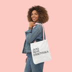 Dog Mom Essentials Canvas Tote — Funny Dog Mom Gift Tote Bag